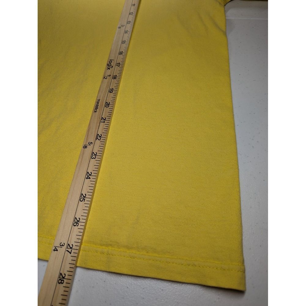 Habitat For Humanity T Shirt Size Large Women Build Atlanta 2005 Vintage Yellow - Picture 8 of 10